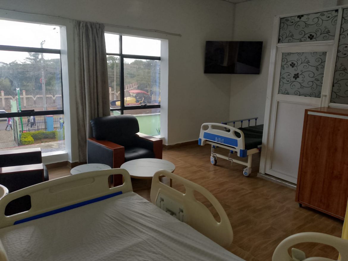 Comfortable inpatient room at Light Shepherd Hospital for recovery